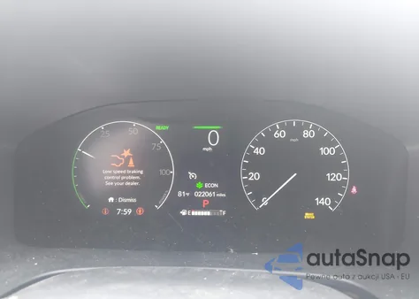 2024 Honda Cr-V Hybrid Sport Touring z USA, uszkodzony, nr VIN 5J6RS6H96RL032352